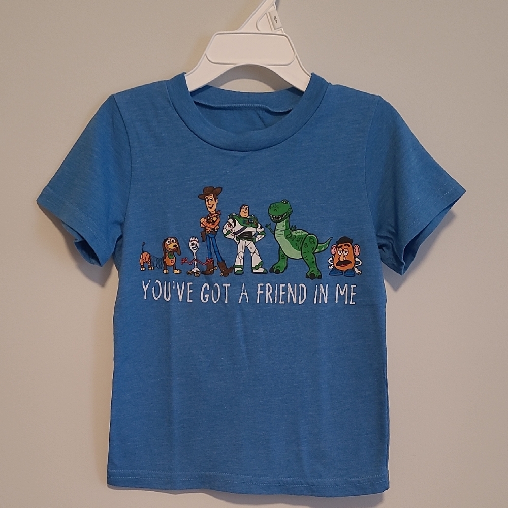 Blue Toy Story T-Shirt Size 2T - Picture 1 of 6